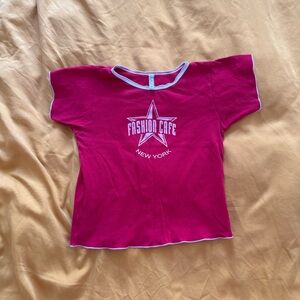 VTG fashion cafe baby tee